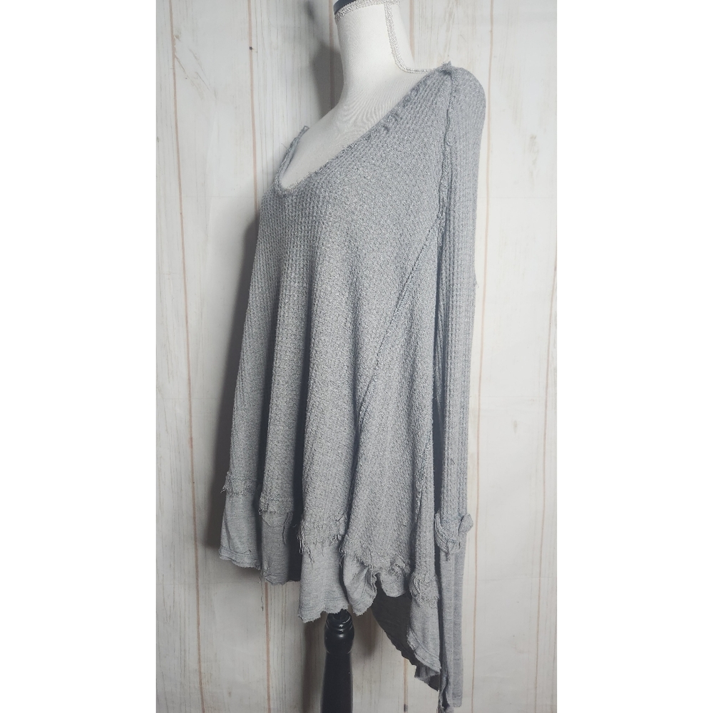 Free People We the Free Waffle Knit Thermal Top | Small - Picture 4 of 6